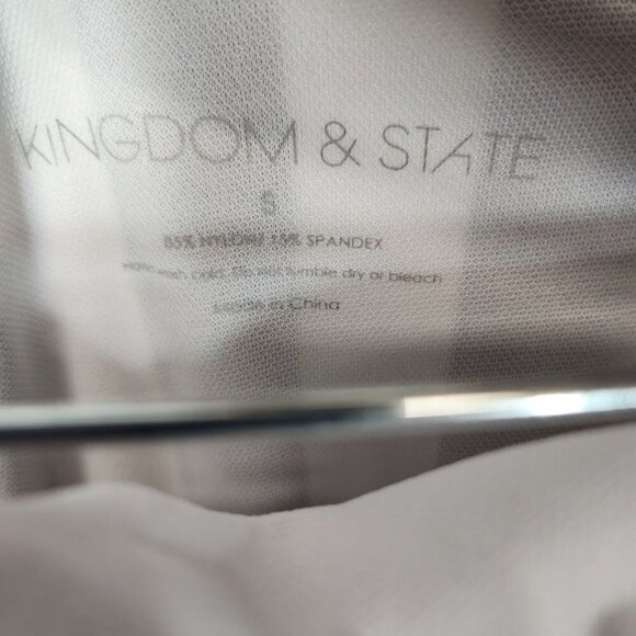 Cara Loren for Kingdom & State Striped One Piece Swimsuit - Size Small - Picture 7 of 7